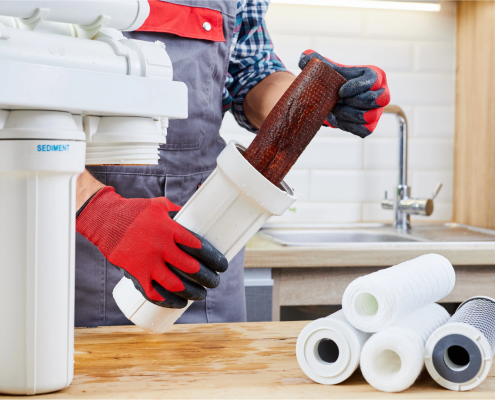 water filter replacement