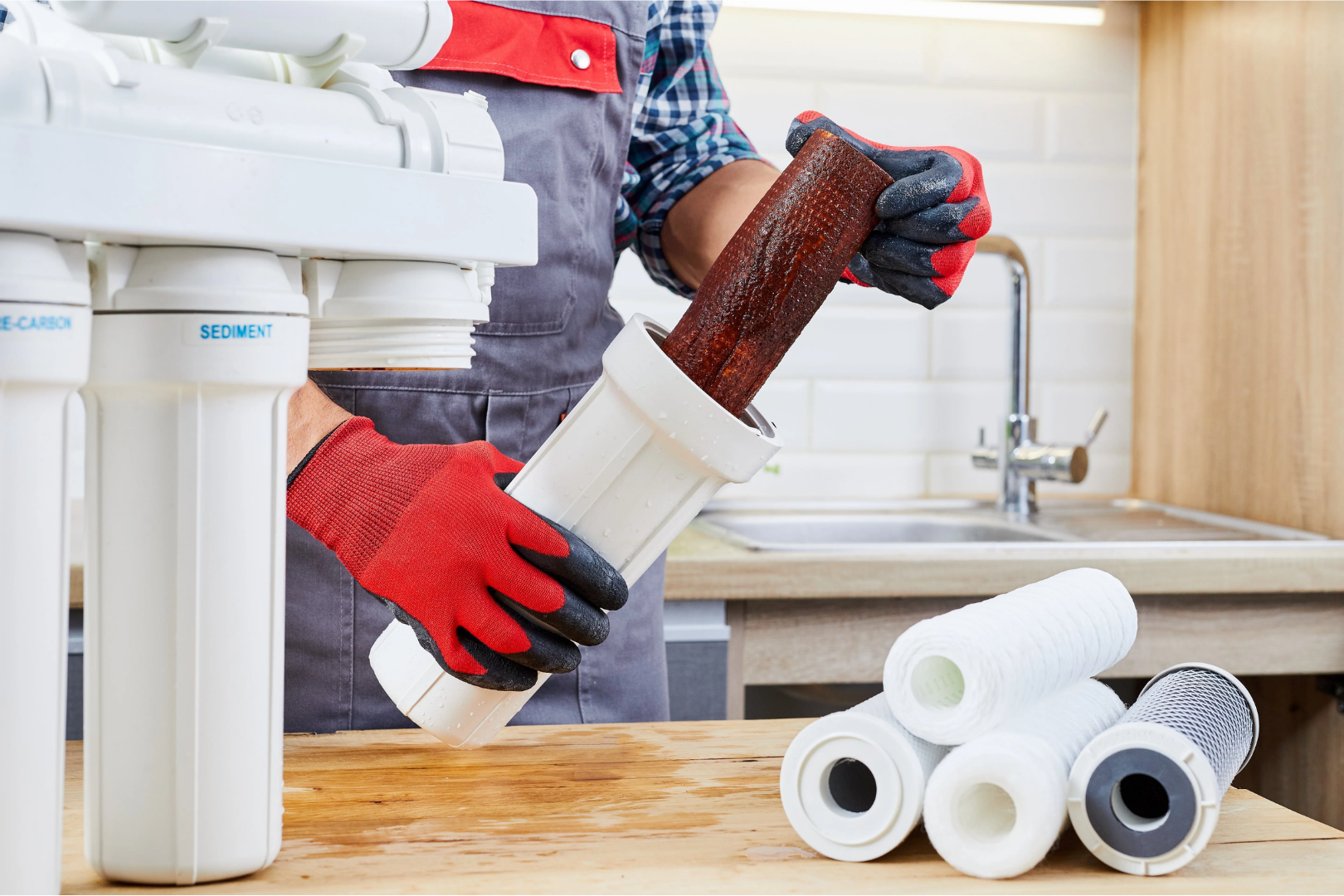 water filter replacement